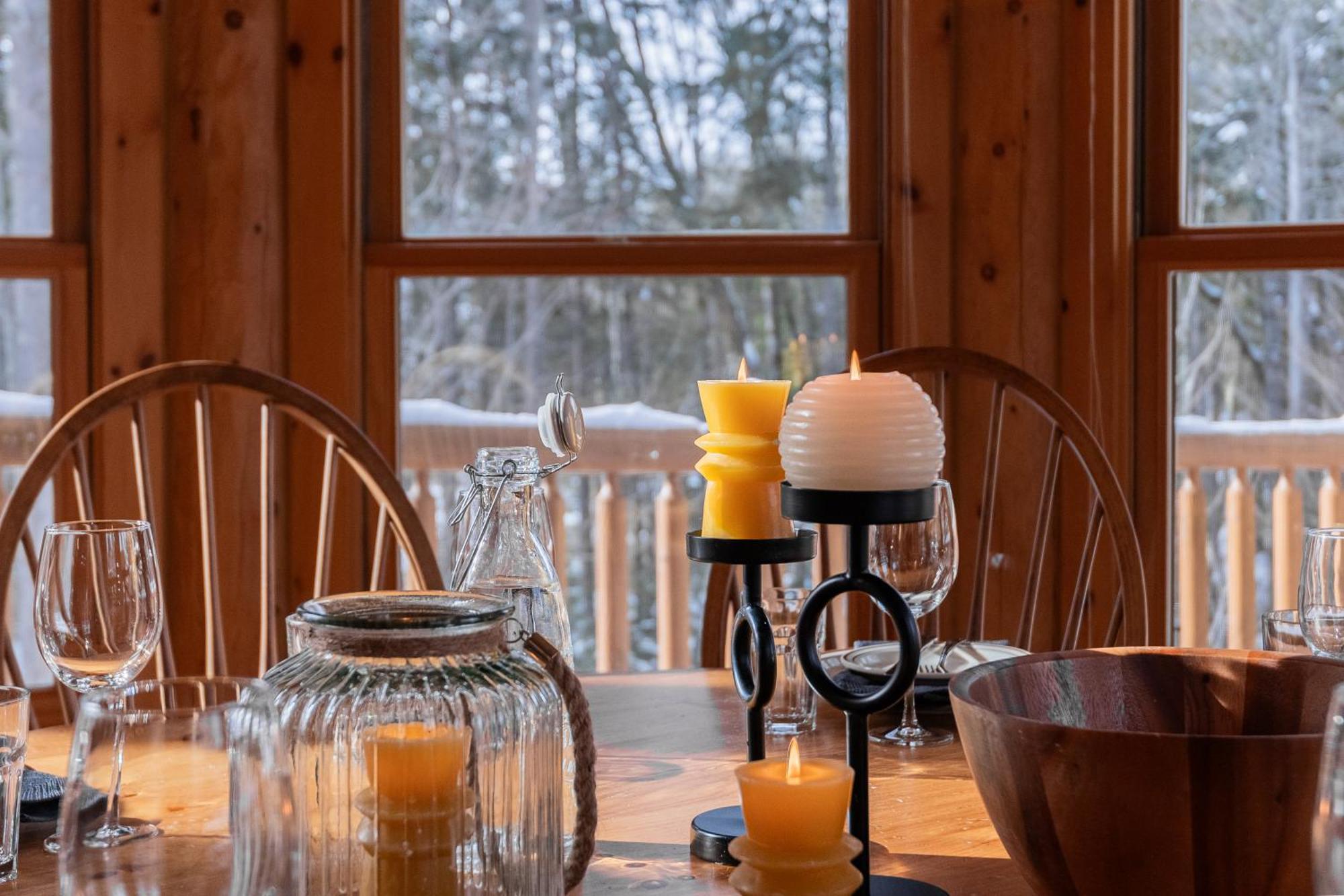 Fiddler Lake Resort Chalet 76 Deer Mille-Isles Exterior foto